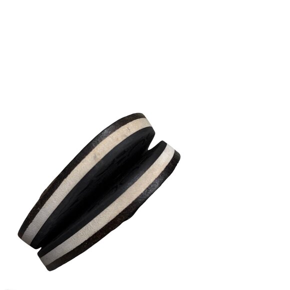 Coach Debbie Signature Embossed Flat Thong Flip-Flop Sandals (Black) - Size 9 - Picture 9 of 12